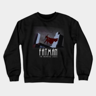 Fatman The Animated Series Santa Claus Christmas Crewneck Sweatshirt